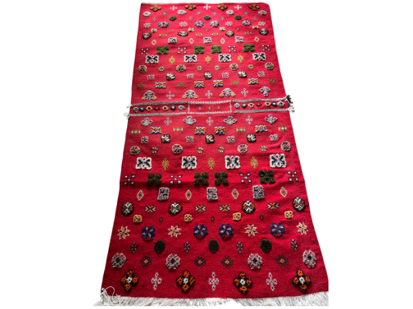 Tapis Berbère de Tlite, Taznaght, berbère du désert Maroc