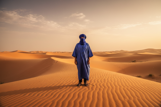 touareg dans le désert